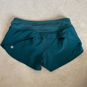 lululemon teal speed ups size 2!
